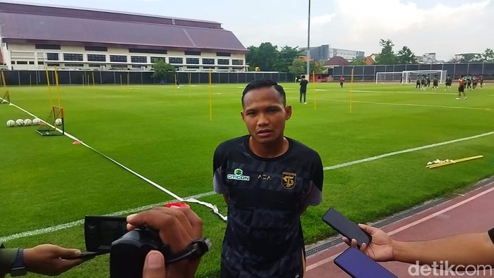 Pemain Persebaya Oktavianur Fernando
