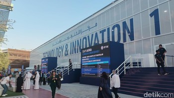 COP28 turut mengusung tema teknologi dan inovasi. Pameran teknologi ramah lingkungan ini ada di Technology & Innovation Hub. Foto: Fitraya Ramadhanny/detikcom