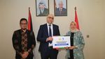 Penyerahan Donasi Kemanusiaan untuk Gaza melalui Kedubes Palestina