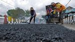 Perbaikan Jalan Jelang Nataru Terus Dikebut