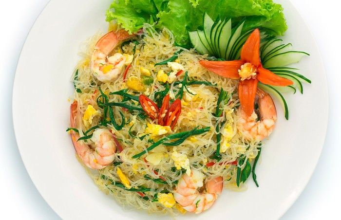 Resep Suun Goreng Udang dan Telur