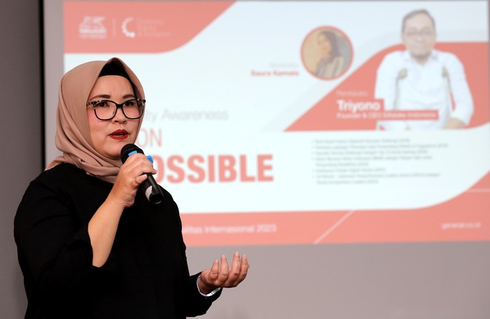 Sharing is Caring untuk Penyandang Disabilitas Memperingati Hari Disabilitas Internasional, Generali Indonesia memberikan edukasi dan sharing session akan pentingnya menghormati setiap orang, terlebih para penyandang disabilitas.