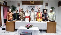Tokoh agama yang hadiri yakni Dr. KH. Marsyudi Syuhud, Prof. Dr. KH. Abdul Muti, Kardinal Mgr. Ignatius Suharyo, Pdt. Gomar Gultom, Mayjen (Purn) Wisnu Bawa Tenaya, Prof. Philip K. Wijaya, Xs. Budi S. Tanuwibowo dan Sri Eko Sriyanto Galgendu (Pimpinan Spiritual Nusantara).  