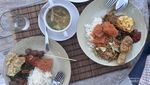 Destinasi Wisata Kuliner Ini Menghadap Candi Prambanan dan Gunung Merapi