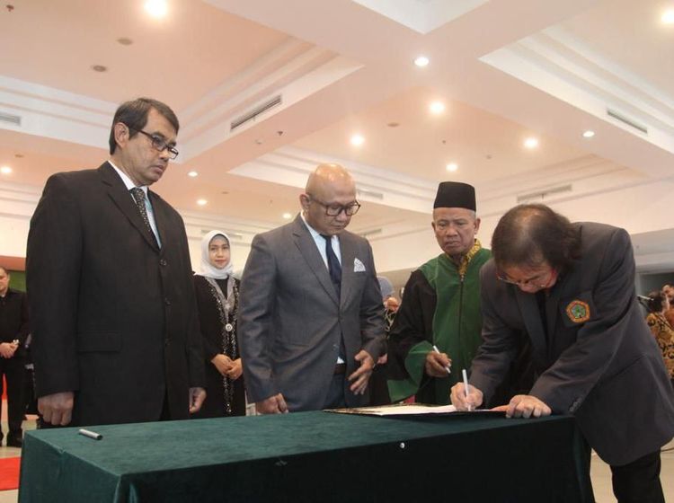 Universitas Moestopo Lantik Beberapa Pimpinan Baru