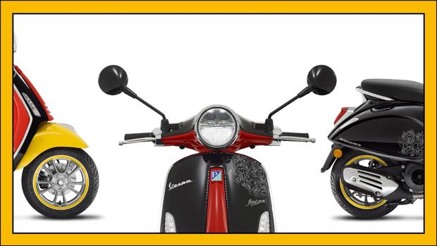 Vespa Edisi Mickey Mouse
