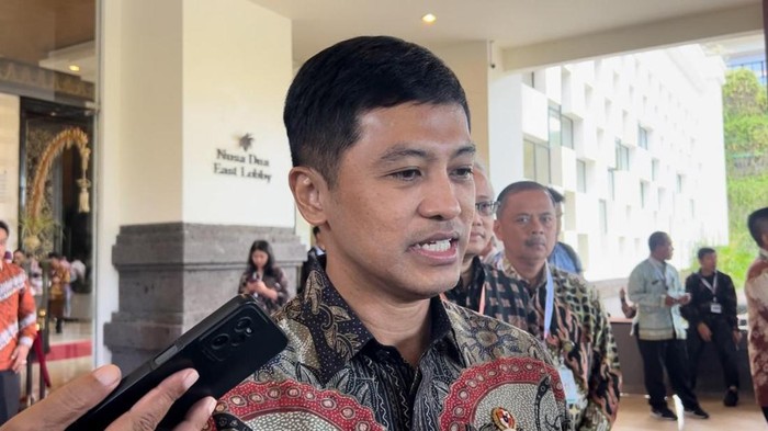 Wakil Menteri Kesehatan Dante Saksono Harbuwono di Nusa Dua, Badung, Bali, Rabu (6/12/2023).