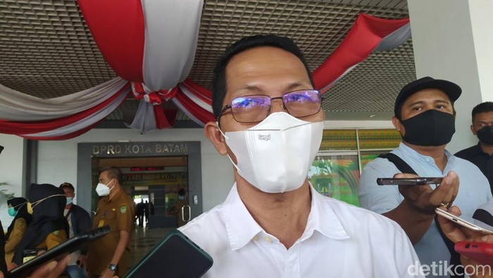 Wakil Wali Kota Batam Amsakar Achmad. (Alamudin Hamapu/detikSumut)