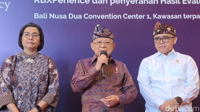 Wapres Maruf Amin (Lisye Rahayu/detikcom)