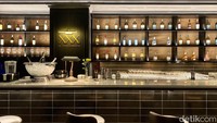 Bar dan restoran tersebut menempati lokasinya yang sebelumnya merupakan bar Tiga Puluh di Le Meridien Hotel Jakarta, yang populer sebagai bar legendaris. Foto: detikcom