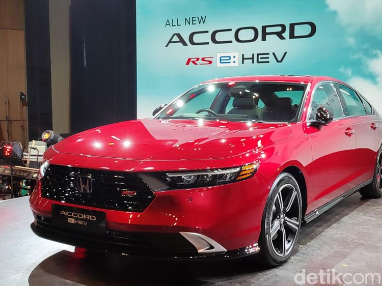 Tampilan Luar-Dalam Honda Accord RS Hybrid yang Baru Meluncur di RI, Harga Mepet Rp 1 M