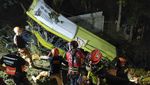 Bus Masuk Jurang di Filipina, 16 Orang Tewas