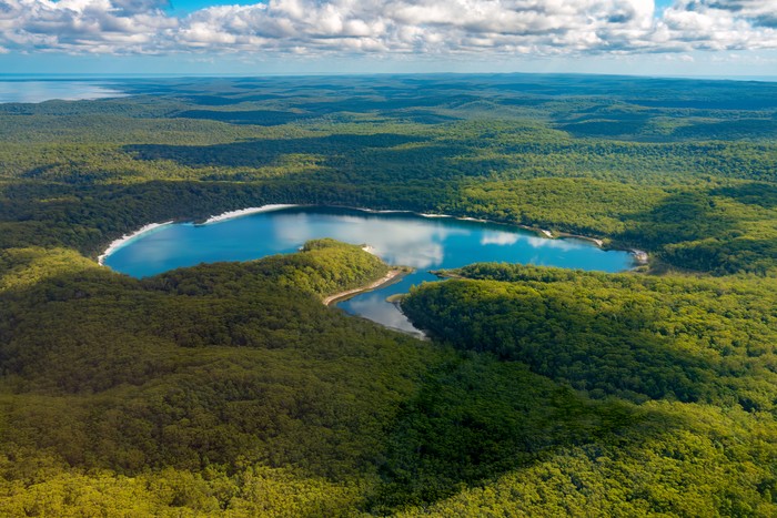 Danau McKenzie di  Queensland, Australia
