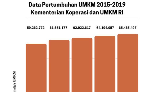 Data Pertumbuhan UMKM RI