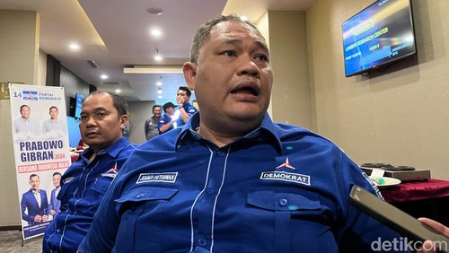 Deputi BPOKK DPP Partai Demokrat Jemmy Setiawan saat ditemui di Mataram pada Kamis (7/12/2023).