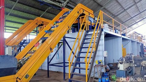 Ilustrasi TPST Mengwitani salah satu yang dimiliki Kabupaten Badung. (Agus Eka/detikBali)