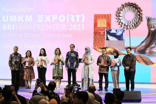 Jokowi di Pembukaan Brilianpreneur