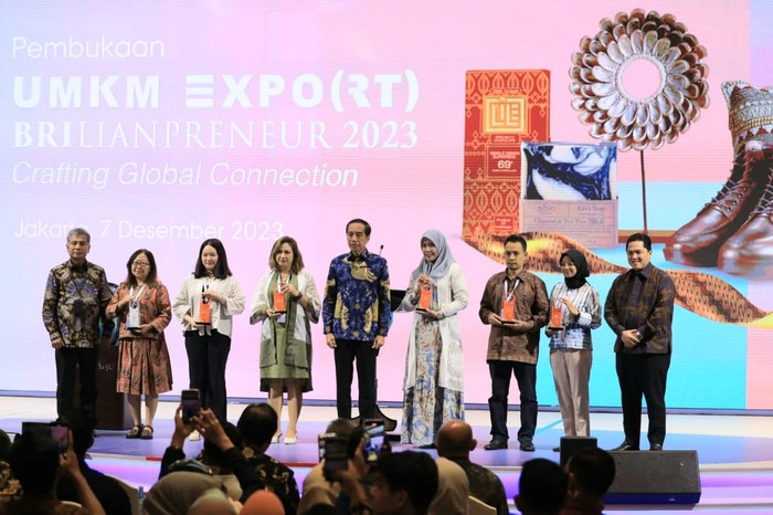 Jokowi di Pembukaan Brilianpreneur