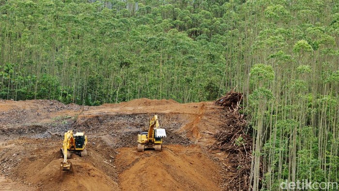 Proyek pembangunan infrastruktur di ibu kota negara (IKN) Kalimantan Timur terus berjalan. Yuk lihat progresnya.