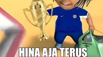 Chelsea siap dihina terus... Foto: Twitter