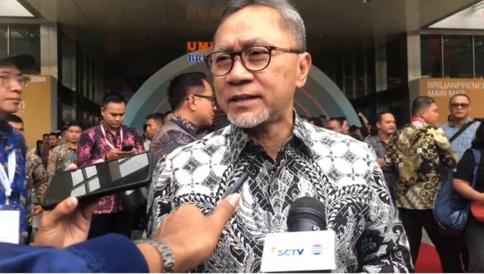Menteri Perdagangan Zulkifli Hasan (Zulhas)