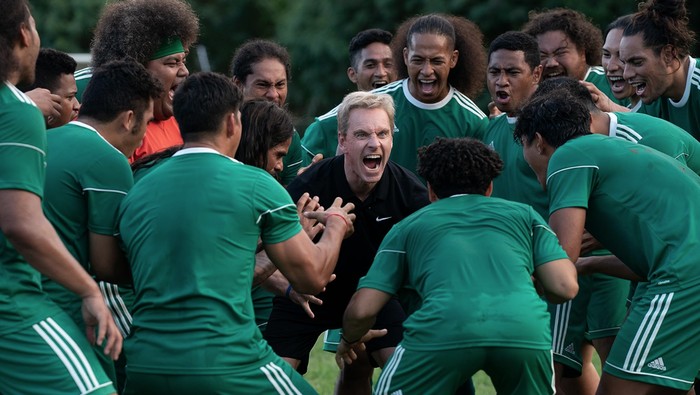 Cuplikan adegan dalam film Next Goal Wins (2023).