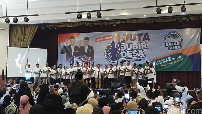 Peluncuran 1 Juta Jubir Desa. (Tina Susila/detikcom)