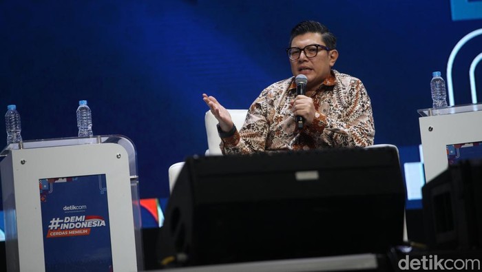 Pemimpin Redaksi detikcom Alfito Deannova. (Andhika Prasetia)