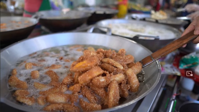 Pisang Goreng di Thailand yang meraih Bib Gourmand Michelin