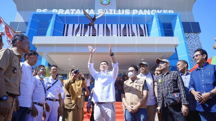 RS Pratama Sailus Pangkep saat diresmikan.