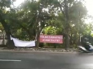 Bawaslu Sumut Belum Terima Laporan soal Spanduk Tolak Cawapres Asam Sulfat