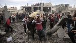 2 Bulan Dibombardir Israel, Korban Tewas di Gaza Tembus 17 Ribu Orang