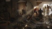 Bahkan Gaza disebut menjadi tempat paling berbahaya di dunia. (AP Photo/Fatima Shbair)