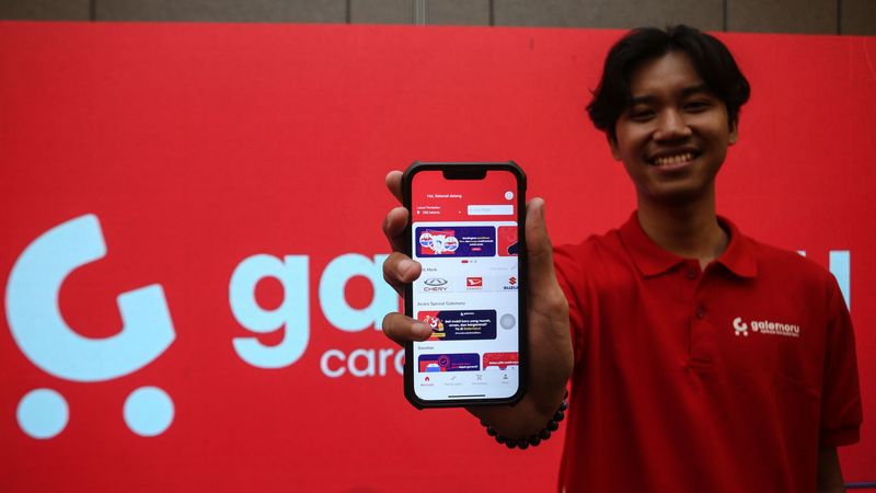 Aplikasi beli mobil Galemoru
