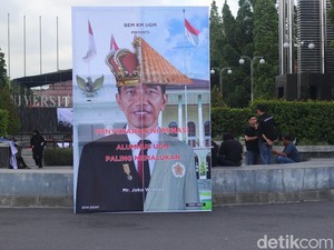 Alasan BEM KM UGM Beri Jokowi Nominasi Alumnus Paling Memalukan