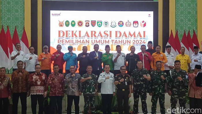 Deklarasi damai Pemilu 2024
