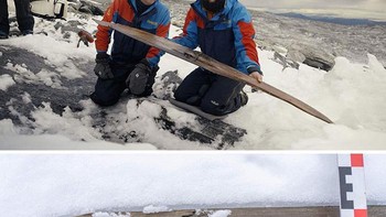 Pada Tahun 2014, Tim Ekspedisi Menemukan Ski Pra-Viking Berusia 1300 Tahun Di Lapisan Es Digervarden, Norwegia Foto: Demilked