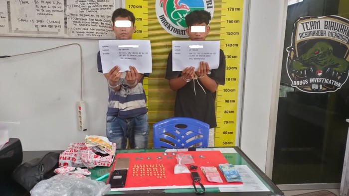 Dua kurir narkotika di Merangin, Jambi diamankan polisi