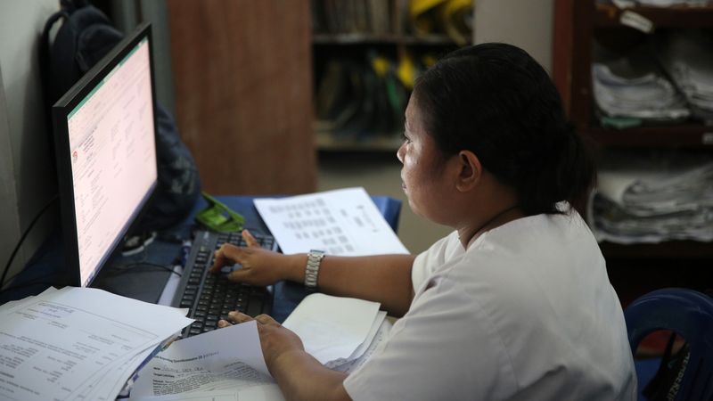 Internet permudah layanan Puskesmas di Waingapu, Sumba Timur.