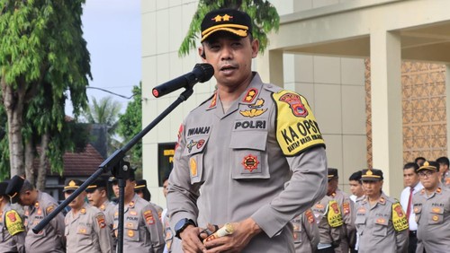 Kapolres Lombok Tengah AKBP Iwan Hidayat.