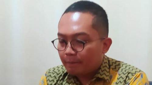 Kasi Pidum Kejari Gianyar I Gede Willy Pramana di Kejari Gianyar, Jumat (8/12/2023).