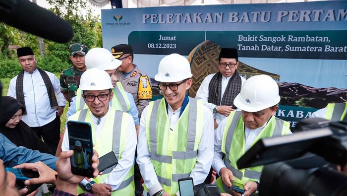 Ketua Dewan Pakar Tim Pemenangan Nasional (TPN) Ganjar-Mahfud, Sandiaga Salahuddin Uno. (Dok Kemenparekraf)