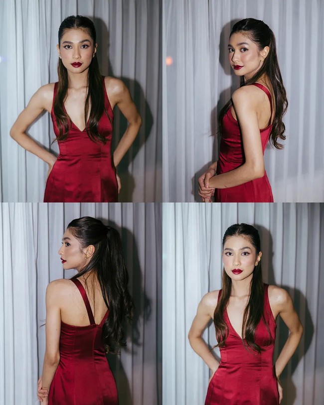 Aktris Mikha Tambayong tampil dalam dua gaya berbeda saat menjadi bridesmaid di pernikahan sahabat, akhir pekan lalu. Bertugas sebagai pengiring pengantin, penampilannya tetap cantik baik di acara siang hari maupun malam. Foto: Instagram/@miktambayong @bagusboker