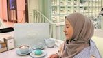 Serunya Natasha Rizky Hunting Kafe Keliling Eropa Bareng Sahabatnya