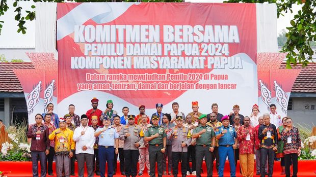 Panglima TNI dan Kapolri di Papua