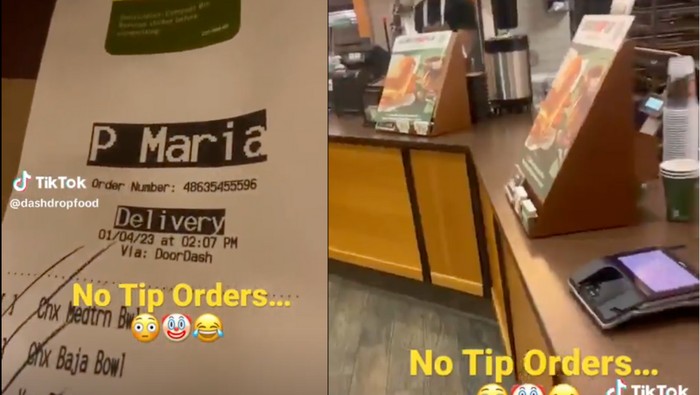 Pengantarnya Tidak Diberi Tip, Pesanan Makanan Rp 1,4 Juta Ini Dicuekin