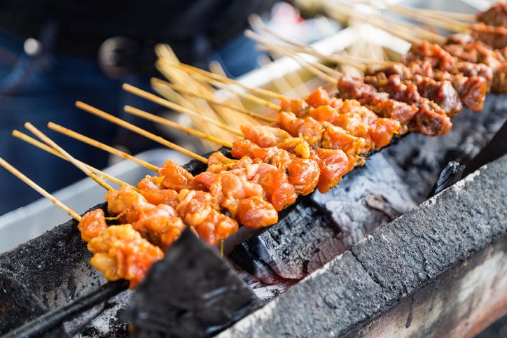Sate taichan vs sate asin pedas