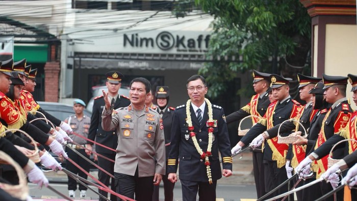 Sekolah Tinggi Ilmu Kepolisian (STIK) Lemdiklat Polri menerima kunjungan delegasi Kerean National Police University (KNPU).