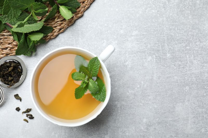 Teh Spearmint untuk jerawat