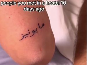 Terpopuler: Turis Swedia Bikin Tato Bahasa Arab, Artinya Bikin Ngakak